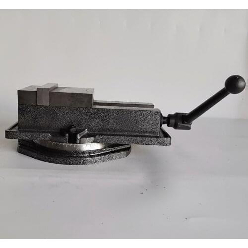 High Precision 4'' Bench Machine Vise Milling Vice QM16100 With Swivel Base Table For Milling Machine Tool Accessory