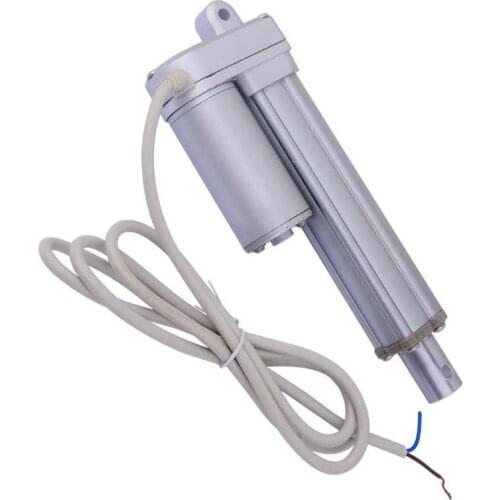200mm-400mm Stroke 12V DC 1200N/120KG Max Load High Speed Linear Actuator For Access Control System or Nursing Bed