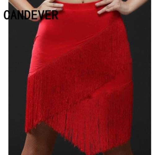 Ballroom latin dance dress women competition for girls performance adult latin skirt dance ballroom salsa fringe skirts dresses