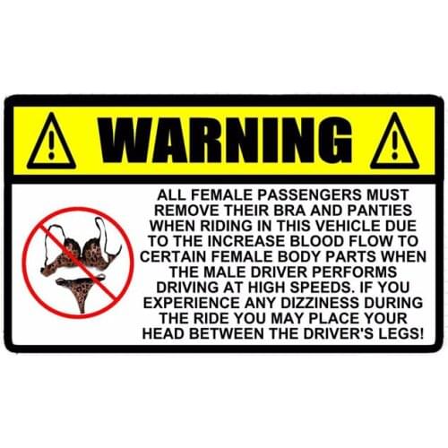 Funny Sexy Car Stickers Without Bras and Panties Pvc Personalized Auto Windows Stylish Waterproof Beautiful Applique Decoration