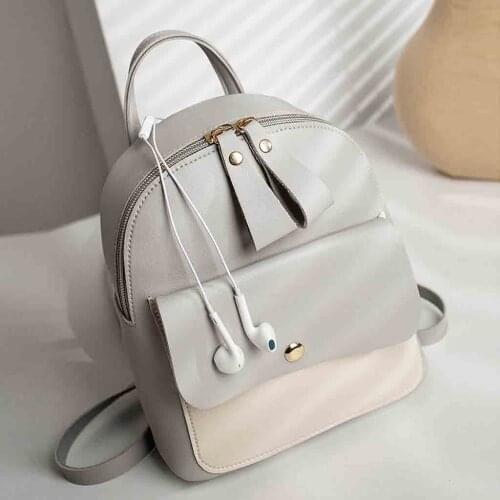 Woman Bag Fashion Lady Shoulders Small Backpack Letter Purse Mobile Phone Messenger plecak damski mochilas femininas estilosas