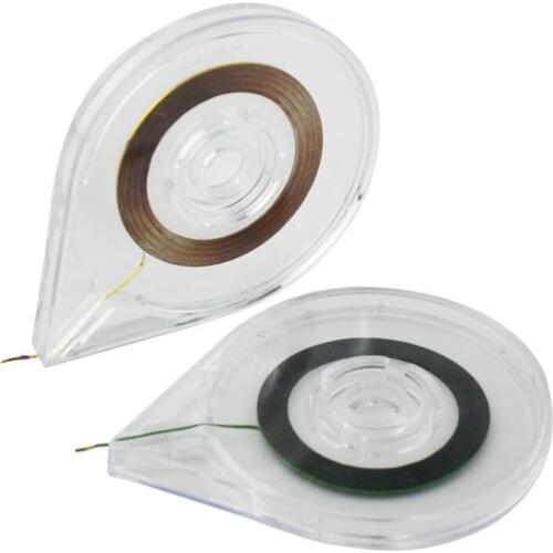 1Pcs Nail Art Stickers Roller Box Manicure Easy Use Clear Design Striping Tape Line Case Holder Box