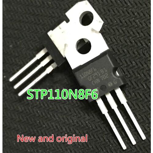 10PCS 20PCS 50PCS New original STP110N8F6 110N8F6
