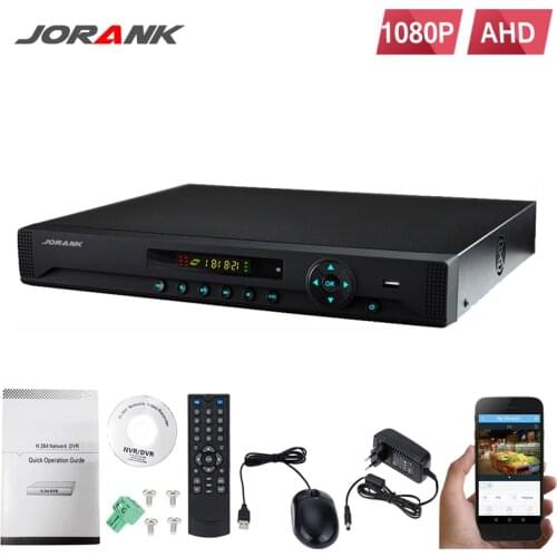 16 Channel AHD DVR 1080P DVR 16CH AHD AHD-H 1920*1080 2.0MP CCTV Video Recorder DVR NVR HVR 3 In 1 Security System