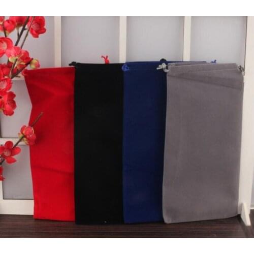 2016 New Cheap 150x300mm Velvet Drawstring Pouch Bag/Jewelry Bag,Christmas Wedding Gift Bags & Pouches Free Shipping