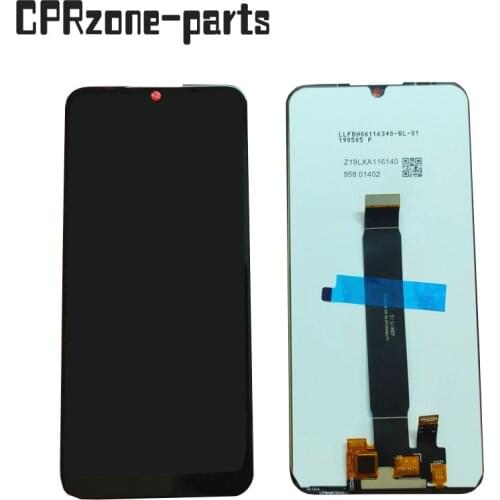 6.1" Black For Lenovo K10 2019 XT2025-3 LCD Display With Touch Screen Digitizer Sensor Panel Assembly