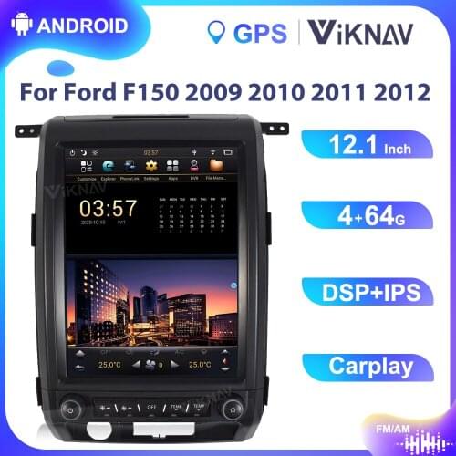 12.1 INCH Android Car Radio DVD Multimedia For Ford F150 2009 2010 2011 2012 Car Player GPS navigation Stereo Recorder Head Un