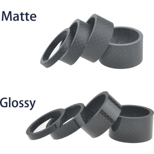 Catdogbear Carbon Fiber Bicycle Washer Stem Spacers Kit to Fix The Bicycle MTB Accessories 5mm 10mm 15mm 20mm Glossy&Matte