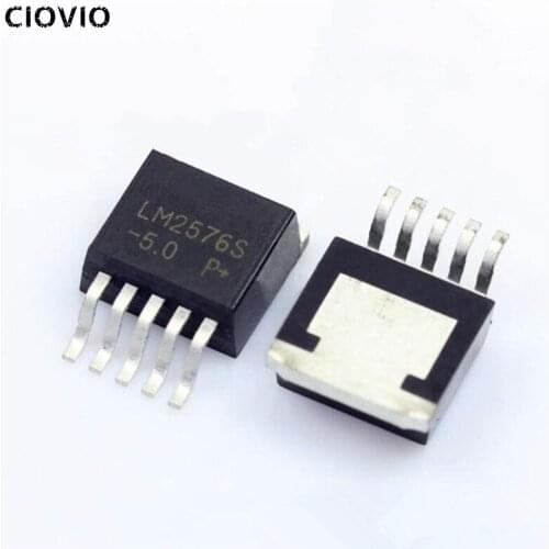 CIOVIO 5pcs/lot LM2576SX-5.0/NOPB TO263-5 LM2576S-5.0/P+ TO263 LM2576S/5.0 LM2576SX-5.0