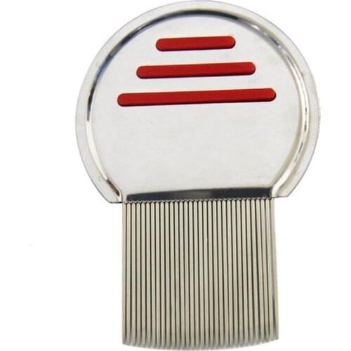 Terminator Lice Comb Nit Free Kids Hair Rid Head lice stainless steel Metal Teeth remove brush 500pcs