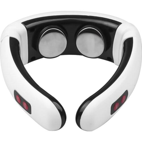 Electric Neck Massager pulse neck and back massage far-infrared heating analgesic tool for For Back Pain relief care relaxation