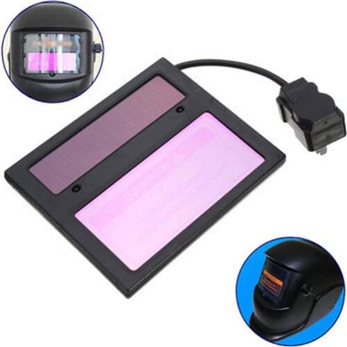 Solar Auto Darkening Welding Helmet Lens Filter Shade, eyes and face a full protection against UV and IR radiation
