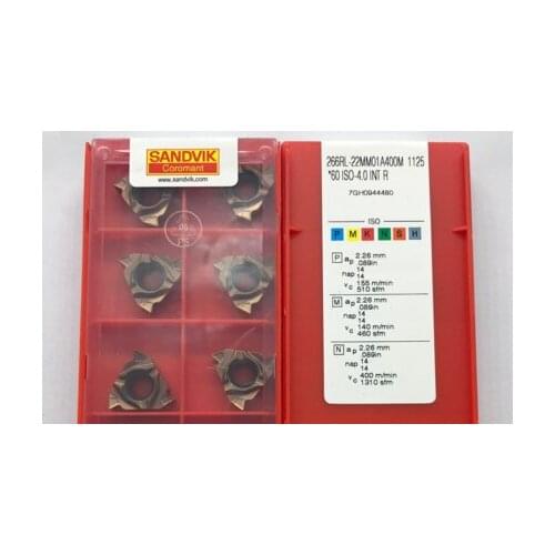 10PCS CARBIDE INSERT 266RL-22MM01A400M 1125