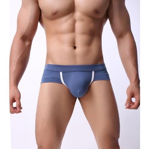 3PCS/Lot Men Sexy Solid Fashion Sheer Transparent G-String Thongs Underwear Plus XXL Modal No. CGNK-00171