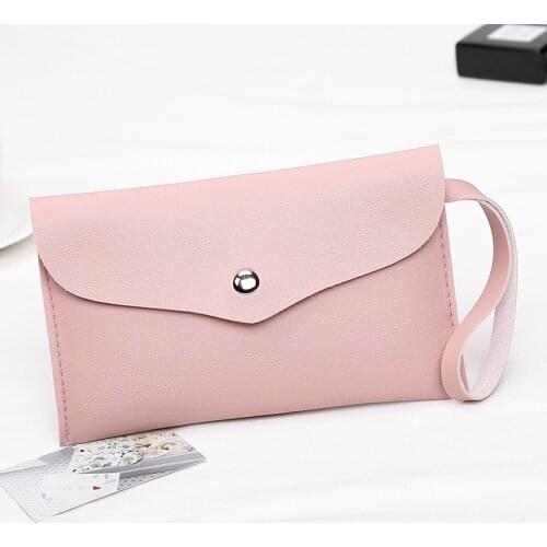 2020 high quality Women Casual chest Wallet Brand Cell Phone Wallet Big Card Holders Purse Clutch Bag Pu leather cross body bag