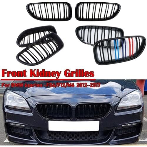 Kidney Grille Front Bumper Grill Fit For F06 F12 F13 M6 2012-2017,Car Accessories Replacement Part