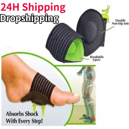 2 pcs/lot Correct Flat Foot Arch Support Orthopedic Insoles Women Men Half Shoe Insoles Feet Care Breathable Shoes Pad Dropship