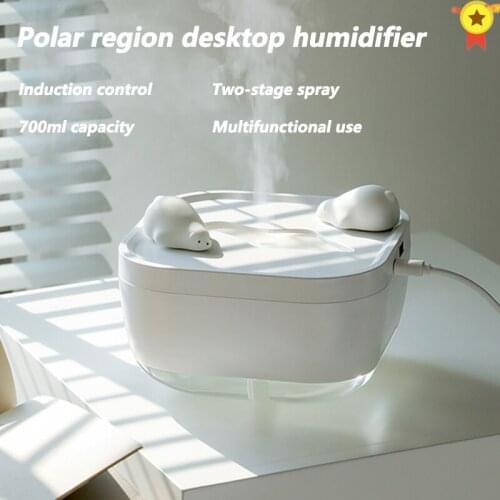 Air Humidifier Cute pet humidifier home mini desktop Aroma Diffuser car moisturizing Essential Oil Humidificador Cool Mist Maker