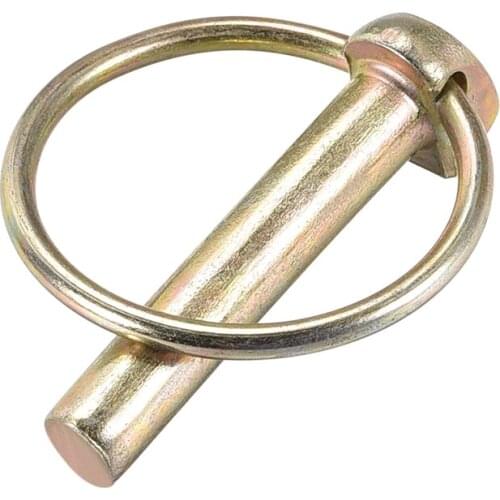 Uxcell Linch Pin with Ring 8x41mm Assortment Kit for Boat Trailer Tractor Horsebox cars trucks carriages trailers ATVs etc