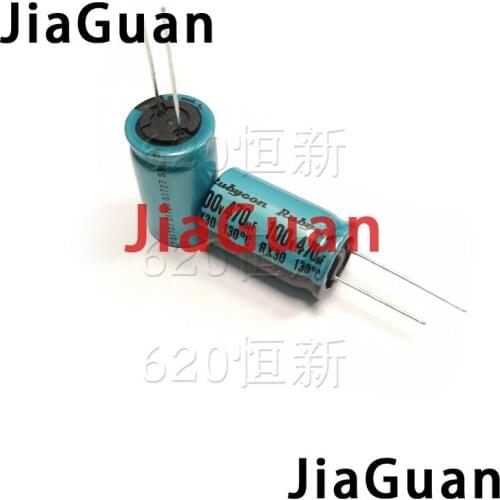 10PCS NEW RUBYCON RX30 100V470UF 18X31.5MM Electrolytic Capacitor rx30 470uF/100V 130 degrees 470UF 100V
