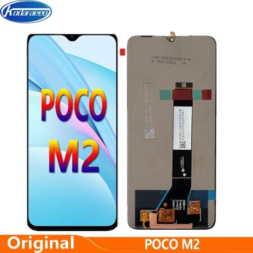 6.53'' For Xiaomi Poco M2 MZB9919IN M2004J19PI LCD Display With Frame Touch Screen Digitizer Assembly