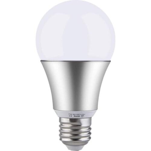 Aluminum Radar Motion Sensor Light Bulb 7W Smart LED E26/E27 Night Lighting warm / pure white 110V 120V 220V for outdoor garage