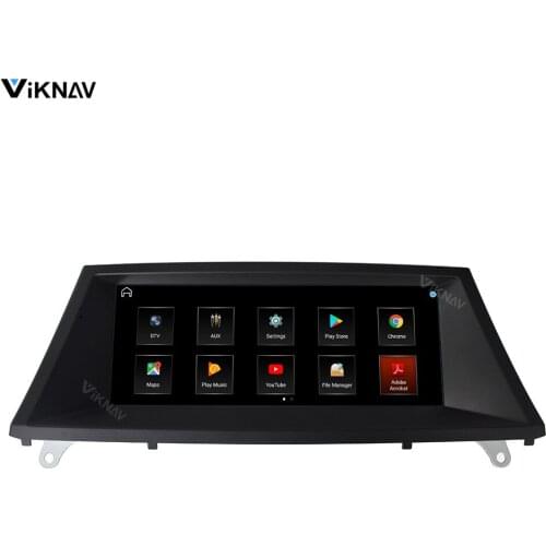 Stereo receiver android car radio for BMW X5 E70 F15 F85 X6 E71 F16 F86 2011-2012 car audio multimedia player GPS navigation