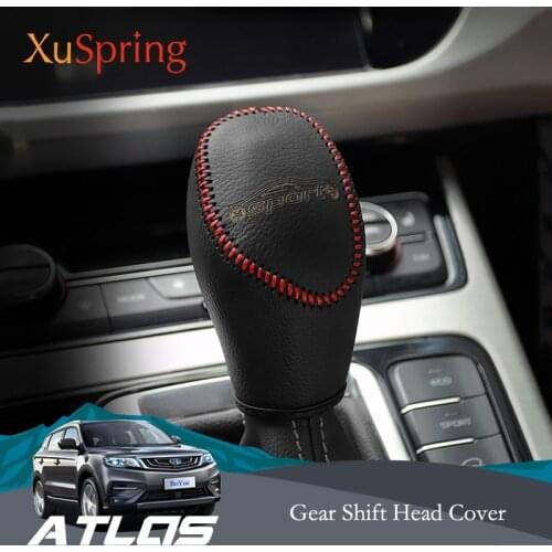 Car Gear Box Shift Head Handball Cover Garnish Styling Accessories Refit For Geely Atlas Boyue Emgrand NL-3 Proton X70 2018 2019