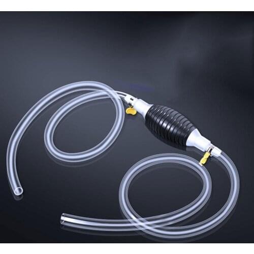 Car Fuel Tank Sucker Airbag Simple Manual Pumping Pump Portable Self-Driving Car Pumping Tube Oil Barrel