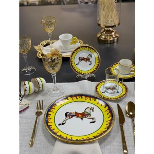 Drop Focus Tea Coffee Set 18 Pieces Carousel