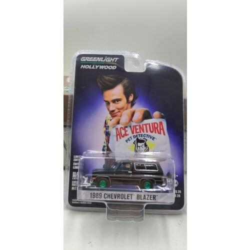 GreenLight 1:64 1989 Chevrolet Blazer Green version Alloy toy cars Metal Diecast Model Vehicles For Children Boys gift hot