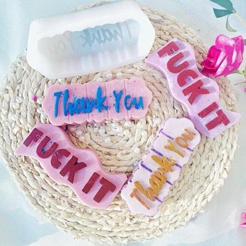 Creative Letter Wave Silicone Candle Mold DIY Alphabet Geometry Candle Making Handmade Soap Resin Mold Gifts Craft Home Decor