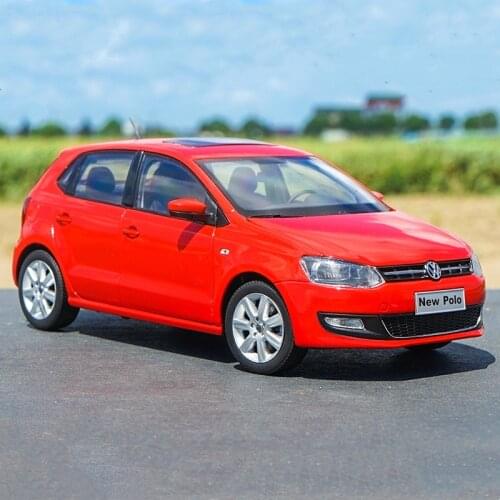 1/18 alloy casting car model original VW new POLO 2013 collection decoration holiday gift