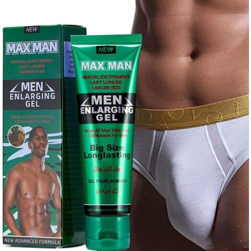 Mens penis enlargement cream penis erection hardening and thickening growth gel to enhance sexual function adult sex products