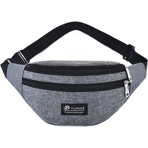 NEW Men Women Waist Packs Fanny Pack Sport Travel Belt Bag Zipper Waist Bag Crossbody Bags /BY