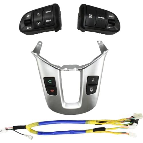 New Bluetooth panel Multi Function Steering Wheel Audio Cruise Control Buttons With Wire For Kia Sportage