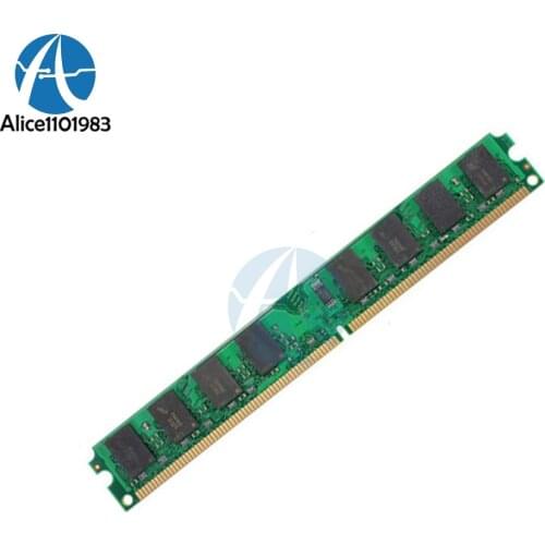 2GB RAM Memory DDR2 PC2-5300 U667MHZ DIMM Memory 240-pin PC Memory 1.8 V Non-ECC 2 Channel Support