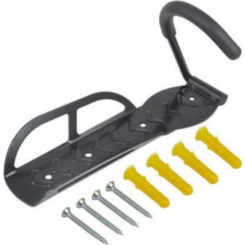 Bike Stand Black Wall Holder Mount Bicycle Mountain Bike Storage Wall Mounted Rack Stands Steel Hanger Hook Bicycle Accessories