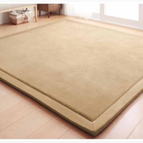 Simple Tatami Mats Large Carpets Thickened Bedroom Carpet Children Climbed Playmat Home Lving Room Rug Floor Rugs