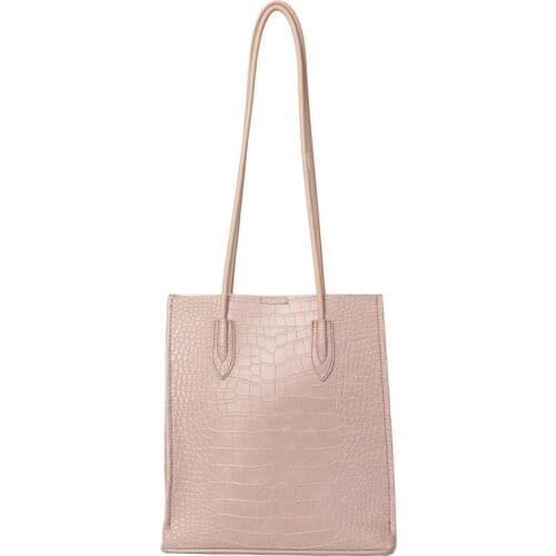 Korean Version Simple Pattern Armpit Leisure Fashion Large Capacity Mother Purses And Handbags Son Bag Net Red Trend PU Leather