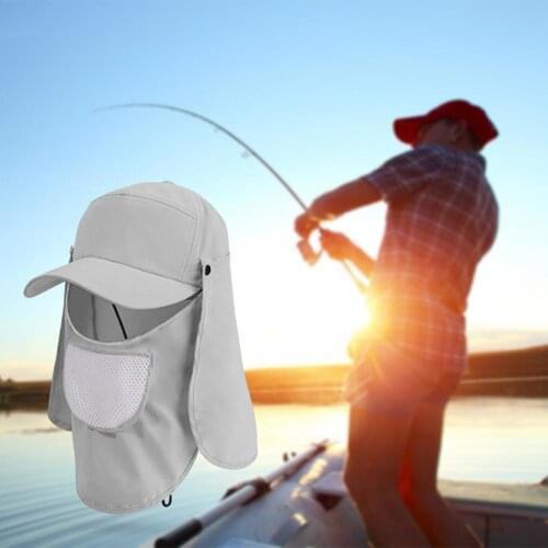Outdoor Quick-Drying Fishing Hat Cool Comfortable Headwaer Summer Wide Brim Sun Protection UV Hat For Fishing Camping Hiking