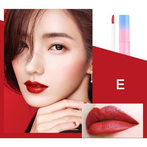 Mirror Matte Lip Glaze Moisturizing Non-Discoloring Waterproof Velvet Matte Lipstick MPwell