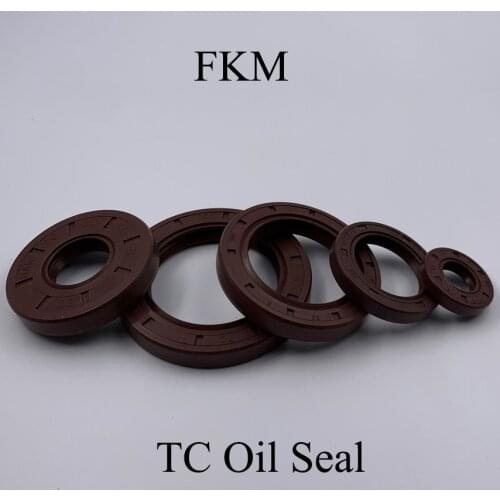 17*30*5/6/7/8 17x30x5/6/7/8 17*35*7 17x35x7 Fluoro FKM Fluorine Rubber Spring Lip TC Ring Gasket Radial Shaft Skeleton Oil Seal