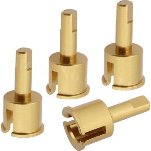 4pcs Himoto E18 Upgrade Parts M613 Aluminum Diff Outdrives Joint Cup For RC 1/18 Electric Spino E18XBL Mastadon E18MTL 23618