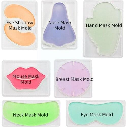 5 Pieces/set Of Mask Mold Reusable Mask Patch Mold Manufacturer DIY Eye Hand Chest Mask Tool Nose Machine Lips I4W4