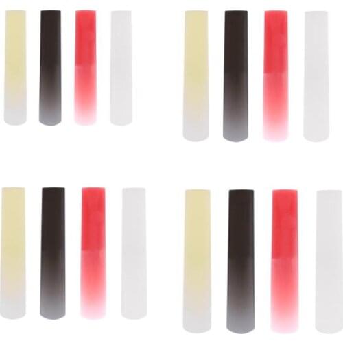 Resin Plastic Sax Saxophone Reed Woodwind Instrument Parts Accessories Clarinet/Soprano/Alto/Tenor Sax 4 Colors