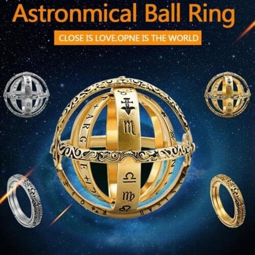 Astronomical Sphere Ball Ring