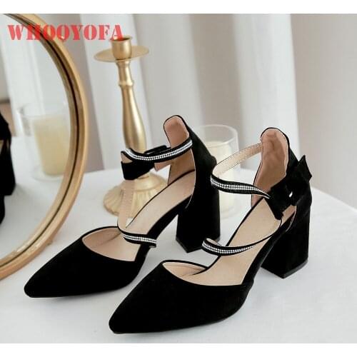 Brannd New Glamour Black Pink Women Sandals Sexy Pointed Toe High Heel Lady Party Shoes Plus Big Small Size 10 32 43 45 48
