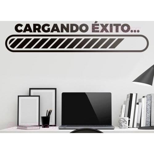 DIY Spanish Pattern Wall Stickers Home Decor Living Room Mural Wallpaper Cargando Exito Geek Wall Decals 20 cm x 100 cm