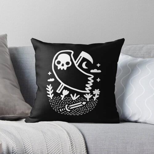 Another Grim Night Throw Pillow Cushion Cover Polyester throw pillows case on sofa home living room car seat decor 45x45cm